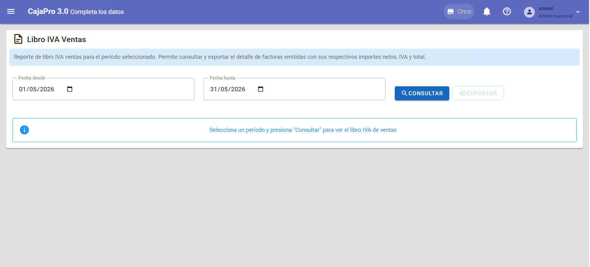 Reportes de IVA - CajaPro Sistema POS con AFIP integrado