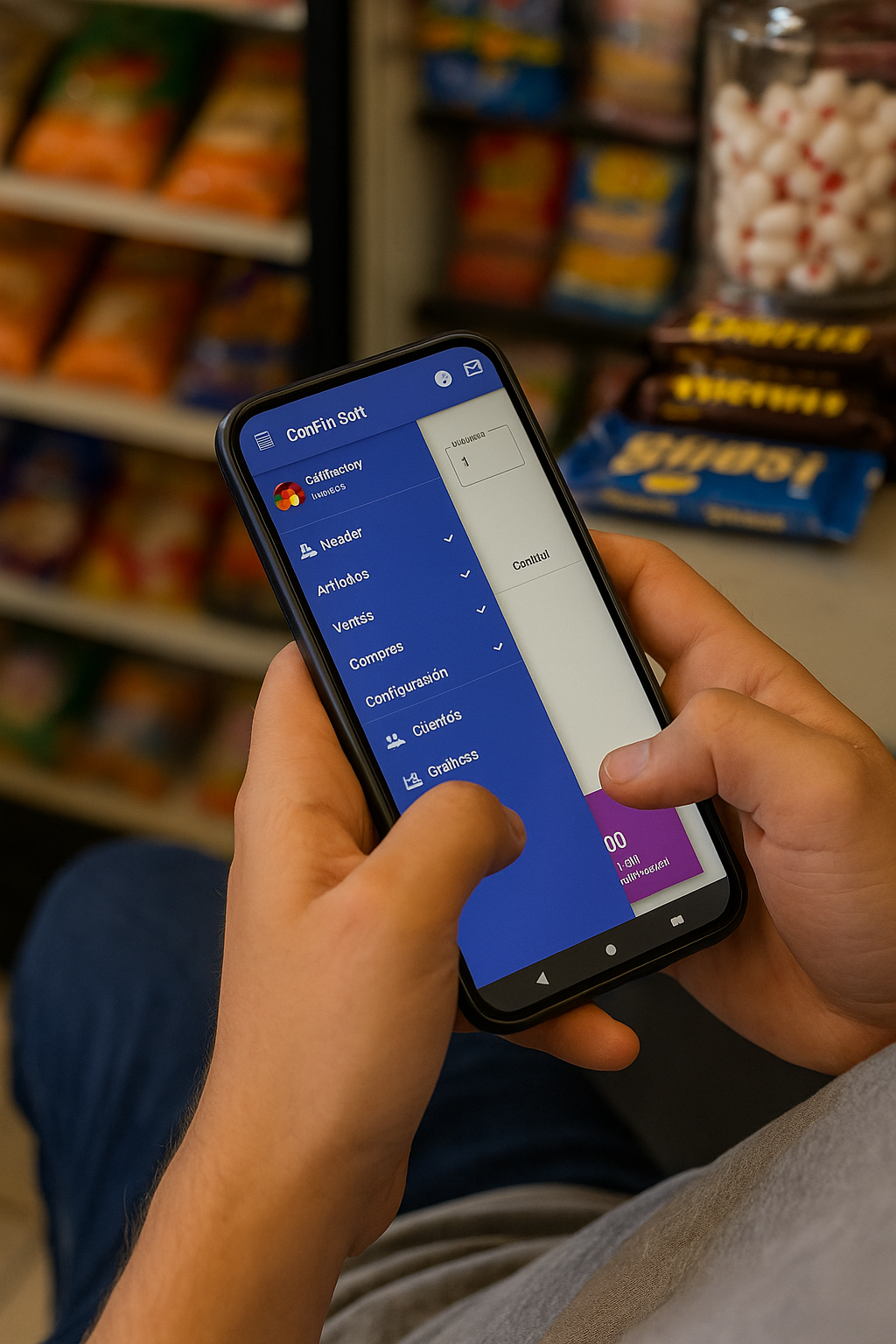 Comercio usando Sistema POS - Caso 2